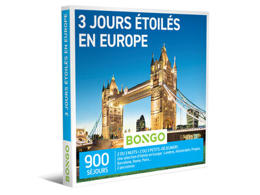 3 Jours Étoilés en Europe