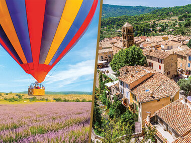 Vol en montgolfière et séjour près de Forcalquier