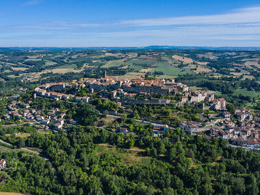 Vol en montgolfière près d'Albi