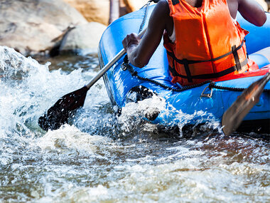 Emozionante escursione panoramica di Pack Rafting Pontevecchio a Firenze per 1