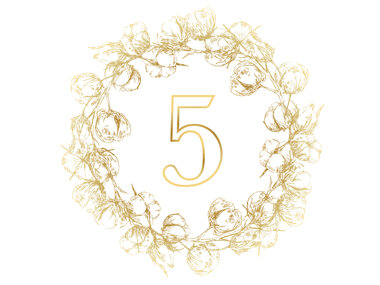 ¡Feliz 5º aniversario de boda!