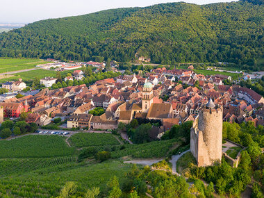 Vol en hélicoptère de 15 min au-dessus de Kaysersberg