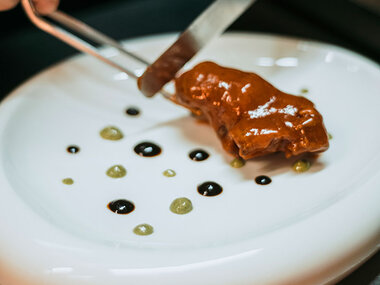 Cena con menù di 5 portate presso il famoso ristorante Coquus a Lucera