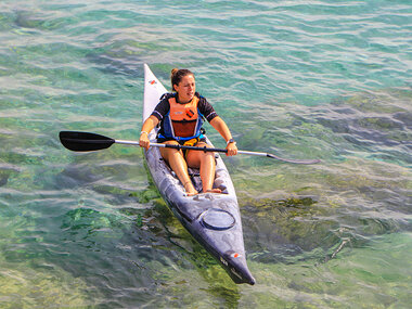 Ruta en kayak de 4 horas en Tamarit para 2 personas