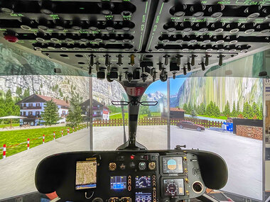 2 Runden im Helikoptersimulator für 2 Personen in Pfäffikon