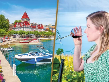 1 notte a Losanna con accesso alla Spa e degustazione di 6 vini nell’area di Lavaux