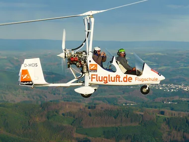 Tragschrauberflug im Sauerland für 1 Person