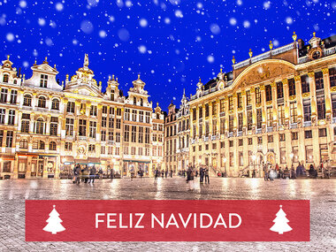 Mercados navideños en Bruselas: 1 noche con desayuno para 2