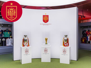 Museo de la Selección Española de Fútbol: 2 entradas y bufandas para 2 personas