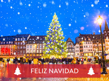 De mercados de Navidad por Europa