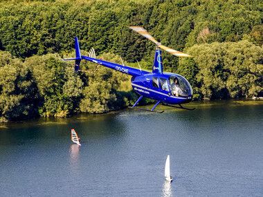 Helikoptervlucht voor 2 personen (30 min)