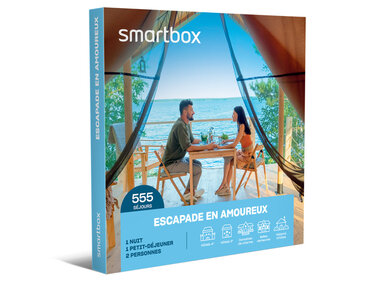 SMARTBOX - Coffret Cadeau - 3 JOURS DE RÊVE EN AMOUREUX - 3400 séjours :  maisons d'hôtes, hôtels 3* et 4*, belles demeures et domain - Cdiscount Au  quotidien