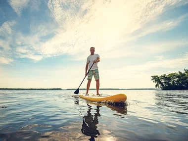 Einführungskurs ins Stand-up-Paddling für 1 Person