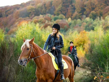 Balade à cheval panoramique près de Lucerne pour 2 personnes