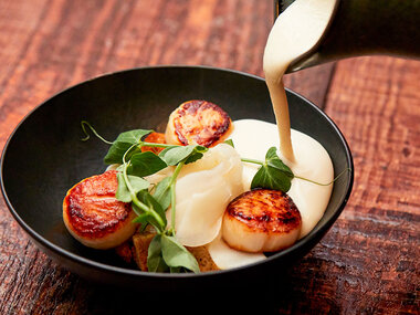 Sæsonens 4-retters middag for 2 hos Bistro No Deux