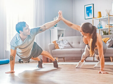 Entrenamiento personal online y en vivo para 2 personas