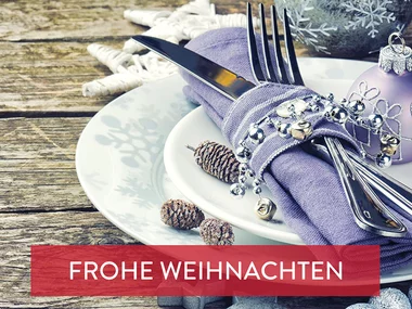 Frohe Weihnachten: 1 Übernachtung mit Abendessen