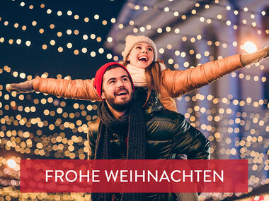 Frohe Weihnachten: 1 Übernachtung in Europa