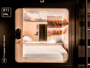 Aussergewöhnliche Übernachtung in einer Swiss Capsule™ in Zürich für 1 Person