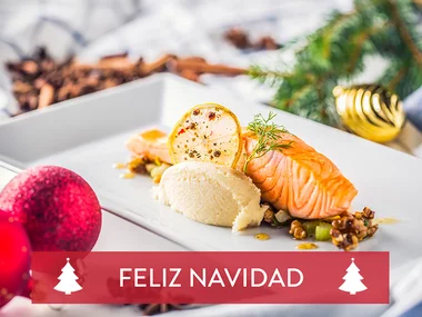 Deliciosa Navidad: menú degustación de alta cocina para 2 personas