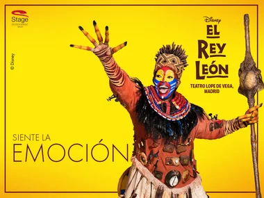 Cofre Regalo Descubre El Rey Leon - 2 entradas