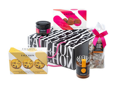 Coffret Douceurs Fauchon : délices sucrés avec thé livrés à domicile