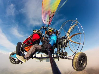 Vuelo en paramotor de 30 min en La Puebla de los Infantes para 1 persona