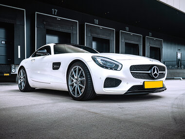 15 minuten cruisen in een Mercedes AMG GT voor 1 persoon