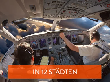 Spektakuläres Flugerlebnis im Simulator in Deutschland