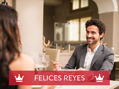 Papá, eres el rey. ¡Felices Reyes!
