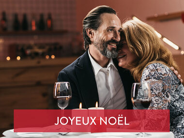 Joyeuses fêtes maman et papa ! 1 nuit avec souper pour un Noël de bon goût en Suisse