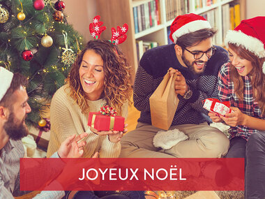 Coffret cadeau de Noël : 1 séjour ou 1 activité pour 2