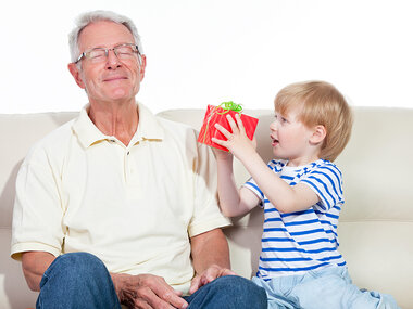 Supercadeau voor opa