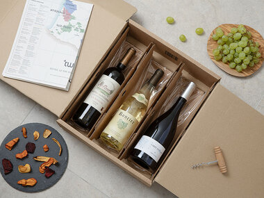 Livraison Box Gastronomique à domicile : Vins & Coffrets