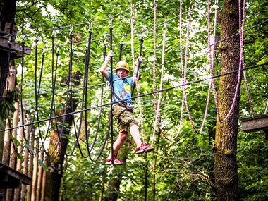 Ausflug in den Kletterpark in Berlin oder Strausberg für 2 Personen
