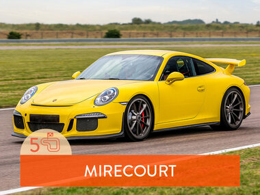 Stage de pilotage : 5 tours sur le circuit de Mirecourt en Porsche 991 GT3