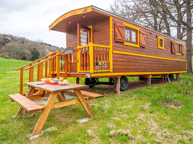 3 jours insolites en famille dans une roulotte près de Carcassonne