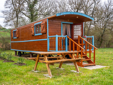 4 jours insolites en famille dans une roulotte près de Carcassonne