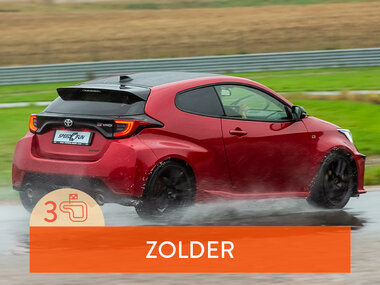 3 rondes als passagier op Circuit Zolder in een BMW, Alpine of Yaris