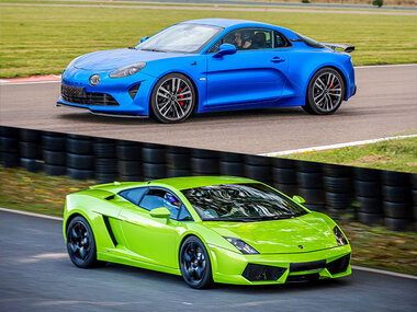 Stage de pilotage multivolant : 2 tours en Alpine et 2 tours en Lamborghini Gallardo sur le circuit de Croix-en-Ternois