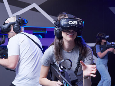 Zero Latency Málaga: 1 experiencia de realidad virtual de 30 min para 8 personas