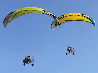 Vol en ULM pendulaire ou paramoteur pour 2 personnes près de Bordeaux