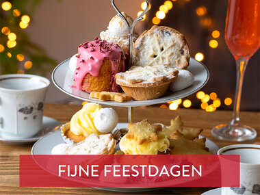 Knusse high tea voor kerst