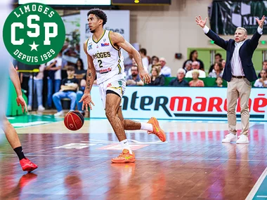 Billet en tribune pour un match au choix du Limoges CSP pour 2 personnes