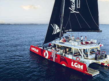 Sortie en catamaran d'1h30 en famille près du Grau-du-Roi