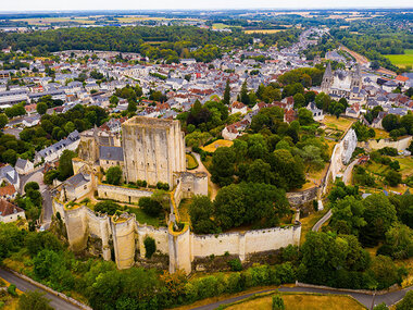 Vol en montgolfière au-dessus de la
cité médiévale de Loches en semaine