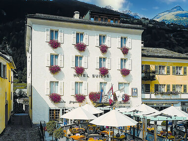 1 notte con romantica cena nelle Alpi svizzere