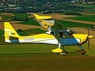 Vlieg als passagier in een FK9 met ULM Baisy-Thy