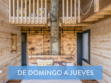 Cabanyes entre valls: 1 noche en cabaña Quintanic y 1 desayuno de proximidad para 2