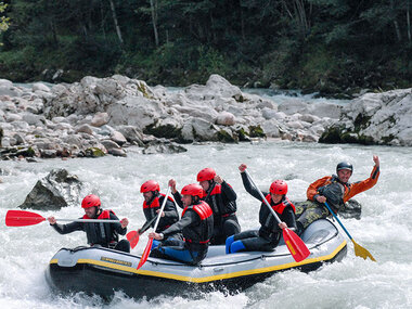 Rafting-Tour für 2 in den bayerischen Fluten